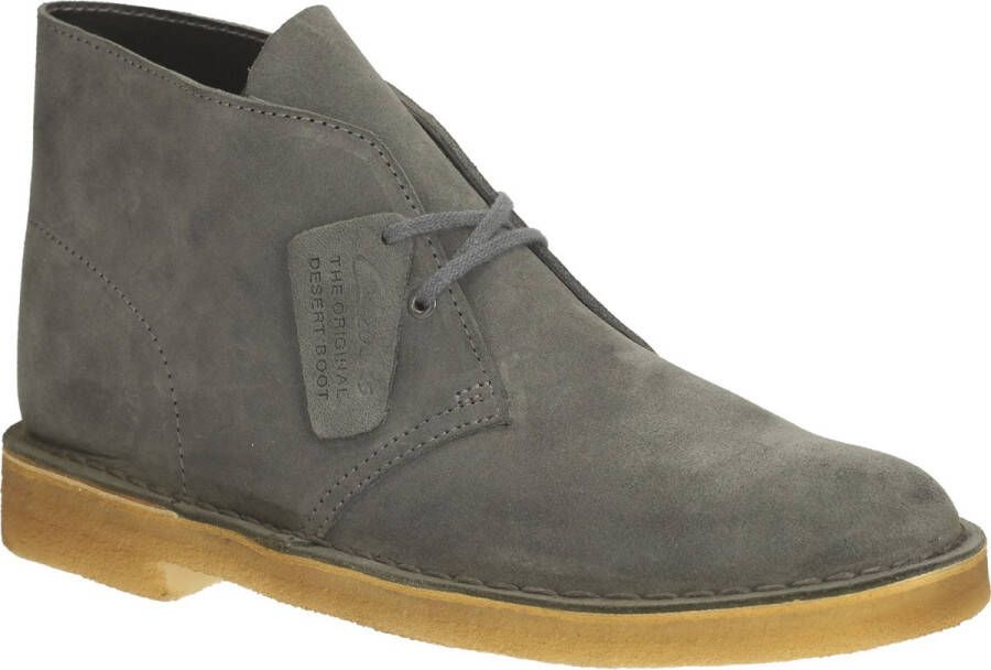 Clarks Heren Desert Boot G 6 grey suede