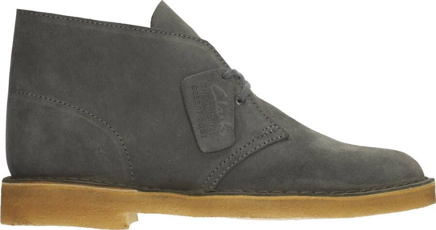 Clarks Heren Desert Boot G 6 grey suede