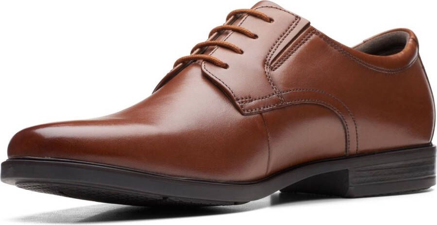 Clarks Heren Howard Walk G 4 dark tan lea