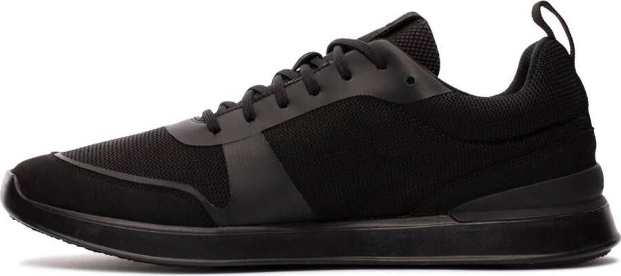 Clarks Stijlvolle LT Lace Sneakers voor Mannen Black Heren