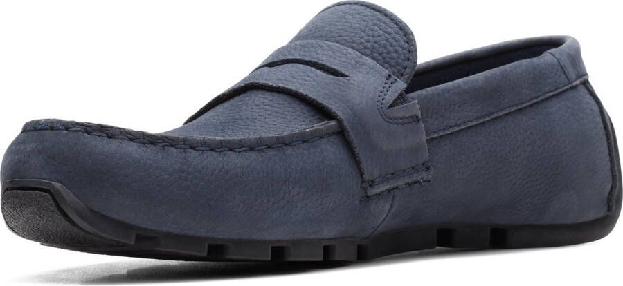 Clarks Heren Oswick Bar G 3 navy nubuck