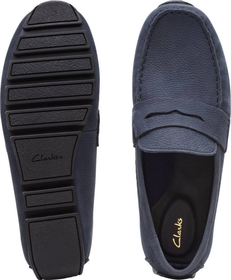 Clarks Heren Oswick Bar G 3 navy nubuck