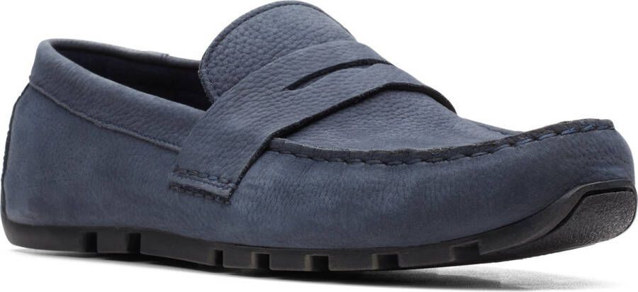 Clarks Heren Oswick Bar G 3 navy nubuck