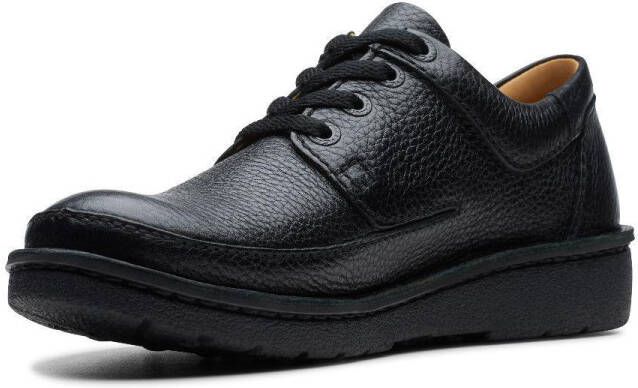 Clarks Heren Nature II Zwarte Schoenen Black Heren - Foto 3