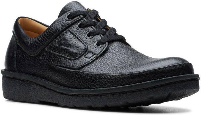 Clarks Heren Nature II Zwarte Schoenen Black Heren - Foto 4