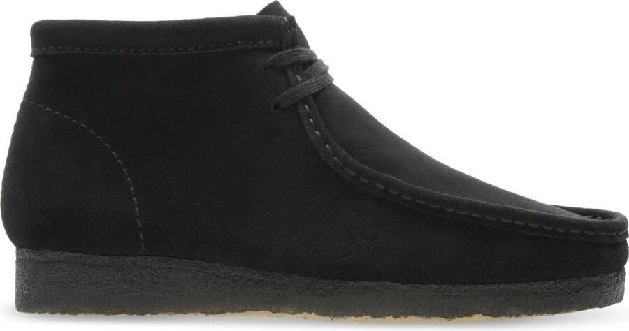 Clarks Originals Wallabee Boot Womens Black Sde Laarzen 26155521