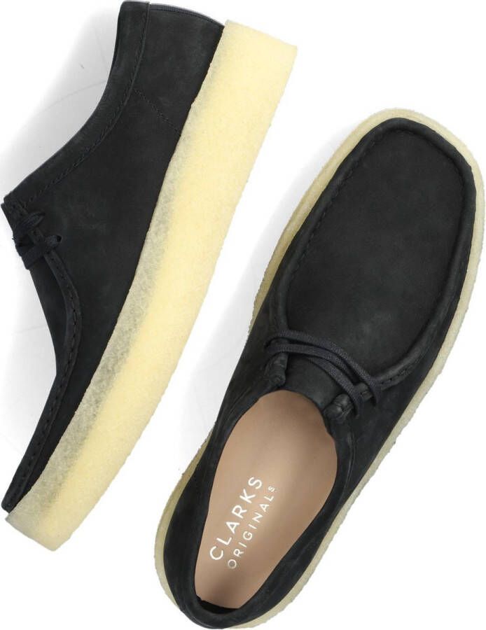 Clarks Heren schoenen Wallabee Cup G black nubuck