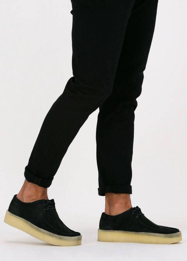 Clarks Heren schoenen Wallabee Cup G black nubuck