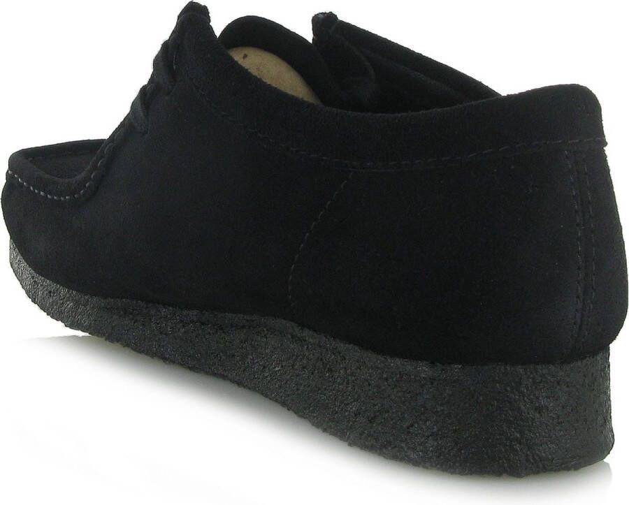 Clarks Heren schoenen Wallabee G black suede