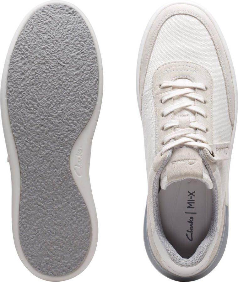 Clarks Sneakers Met Rubberen Zool Met Veters - Foto 7