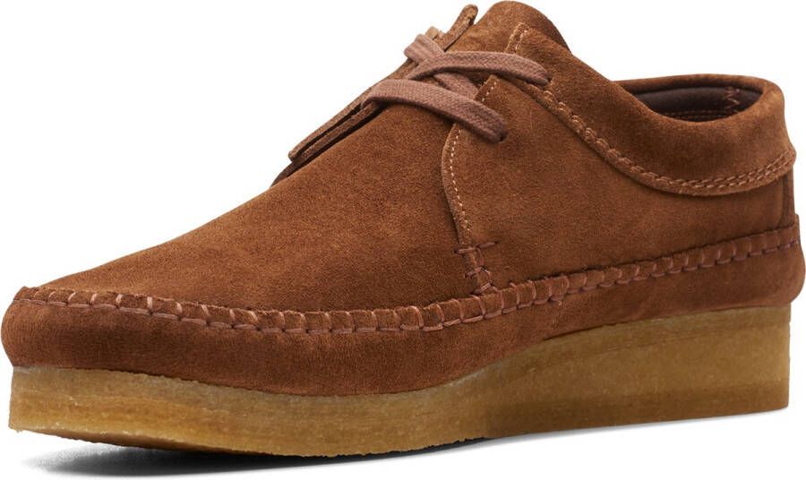 Clarks Heren Weaver G 4 cola suede