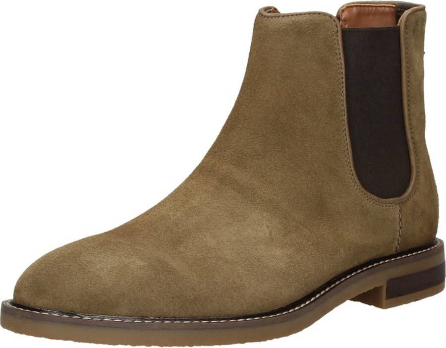 Clarks Jaxen Chelsea Enkellaarzen taupe