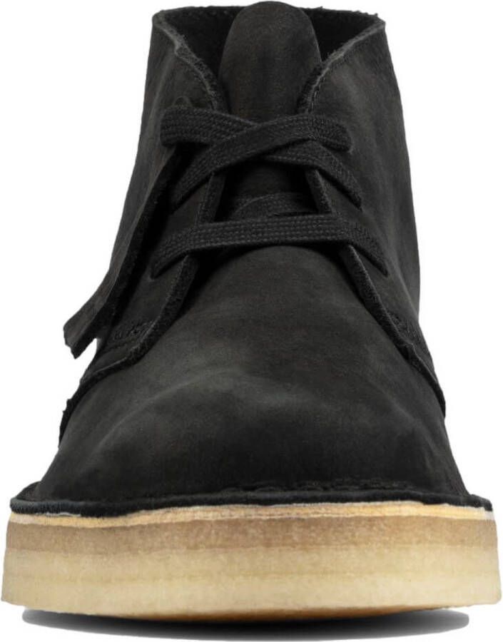 Clarks Schoenen Zwart Desert coal veterschoenen zwart