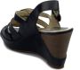 Clarks Elegante Leren Sleehak Sandaal Black Dames - Thumbnail 4