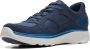 Clarks Sneaker ChartLite Tor Navy Combi Suède - Thumbnail 8