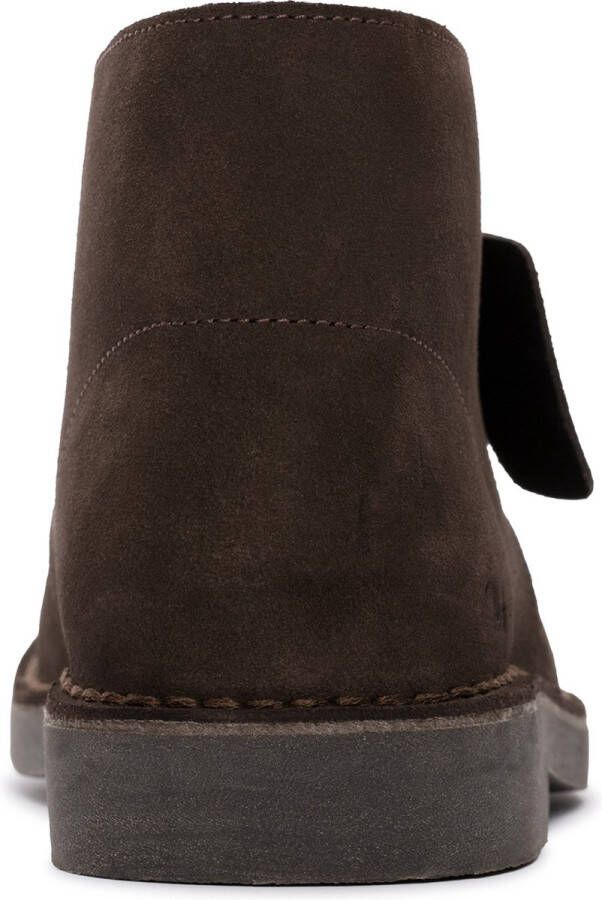 Clarks Veterboot Desert Boot Evo Donkerbruin Verwisselbaar Voetbed