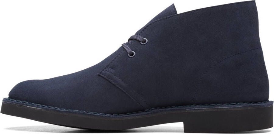 Clarks Veterboot Desert Boot Evo Navy Blauw Suède Verwisselbaar Voetbed - Foto 3