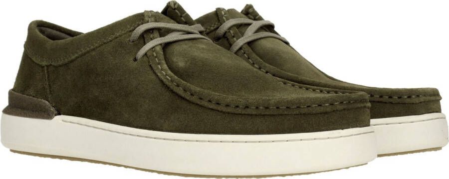 Clarks Veterschoen Groen