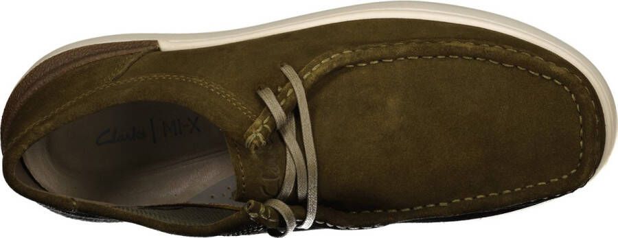 Clarks Veterschoen Groen