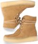 Clarks Beige Suède Hoge Laars met Nepbont Voering Beige Dames - Thumbnail 11