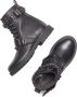 Clic! Cl-20459 Veterboots Laarzen Met Veters Meisjes Zwart - Thumbnail 8