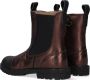 Clic! Cl 20445 Chelsea boots Enkellaarsjes Meisjes Brons - Thumbnail 8