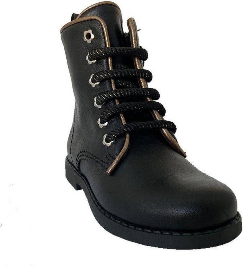 Clic Zwarte Veterboots