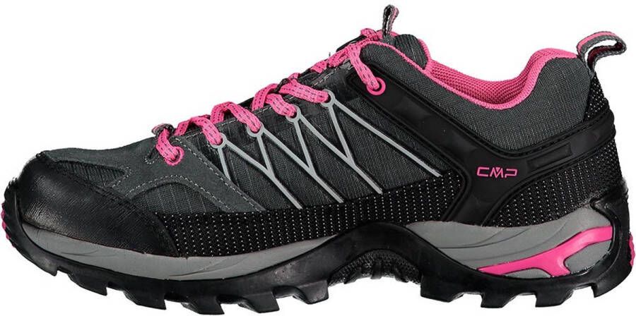 CMP Rigel Low Wandelschoenen Vrouwen grijs zwart roze