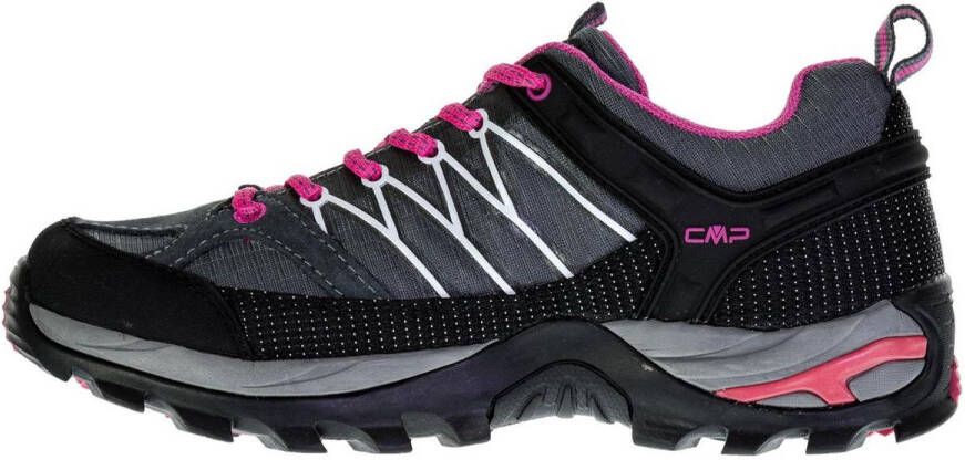 CMP Rigel Low Wandelschoenen Vrouwen grijs zwart roze