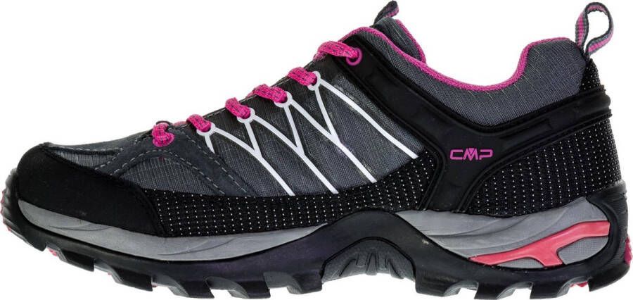 CMP Rigel Low Wandelschoenen Vrouwen grijs zwart roze