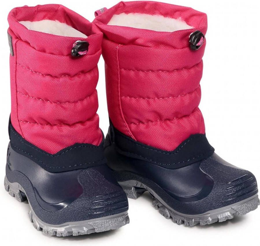 CMP Snowboots Meisjes roze:donker blauw:grijs