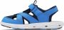 Columbia Techsun Wave Sandalen Voor Jongeren Blauw - Thumbnail 2