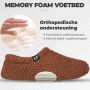 Comfeet Pantoffels Dames Sloffen Beige Anti-slip - Thumbnail 4