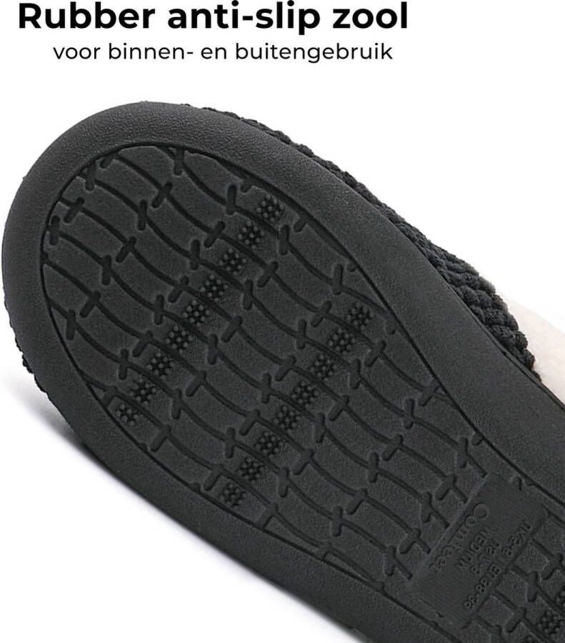 Comfeet Pantoffels Dames Sloffen Grijs Anti-slip - Foto 7