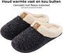 Comfeet Pantoffels Dames Sloffen Zwart Anti-slip - Thumbnail 6