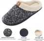 Comfeet Pantoffels Dames Sloffen Zwart Grijs Anti-slip - Thumbnail 5