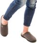 Comfeet Pantoffels Heren Sloffen Grijs Anti-slip - Thumbnail 12