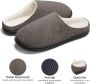 Comfeet Pantoffels Heren Sloffen Grijs Anti-slip - Thumbnail 13