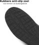 Comfeet Pantoffels Heren Sloffen Mocassins Grijs Anti-slip - Thumbnail 2