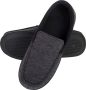 Comfeet Pantoffels Heren Sloffen Mocassins Zwart Anti-slip - Thumbnail 9