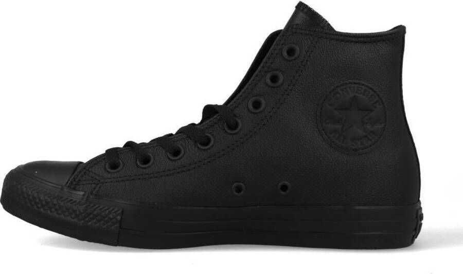 Converse All Stars Leather Hoog 135251C Zwart