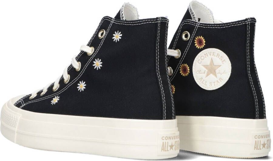 Converse Chuck Taylor All Star Lift Hoge sneakers Dames Zwart