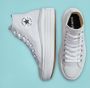 Converse Chuck Taylor All Star Move Fashion sneakers Schoenen white nature ivory black maat: 40 beschikbare maaten:36.5 39.5 40 41.5 - Thumbnail 11