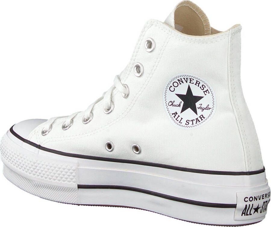 Converse Chuck Taylor All Star Move Hi Platform Hoge sneakers Dames Wit