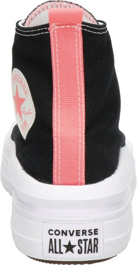 Converse Chuck Taylor All Star Move Platform dames sneaker Zwart multi