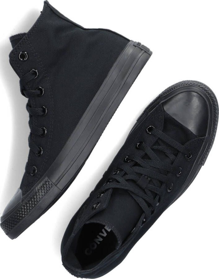 Converse Chuck Taylor All Star Sneakers Hoog Unisex Black Monochrome