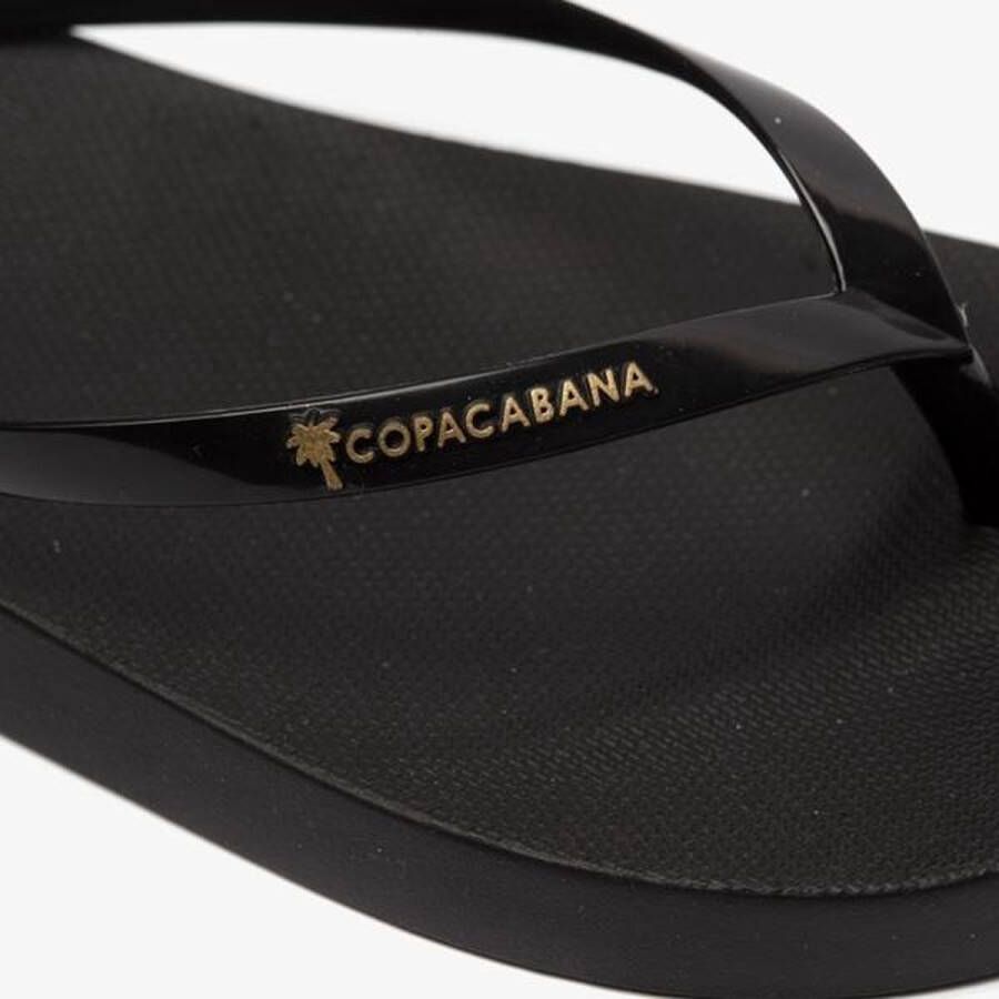 Copacabana teenslippers zwart