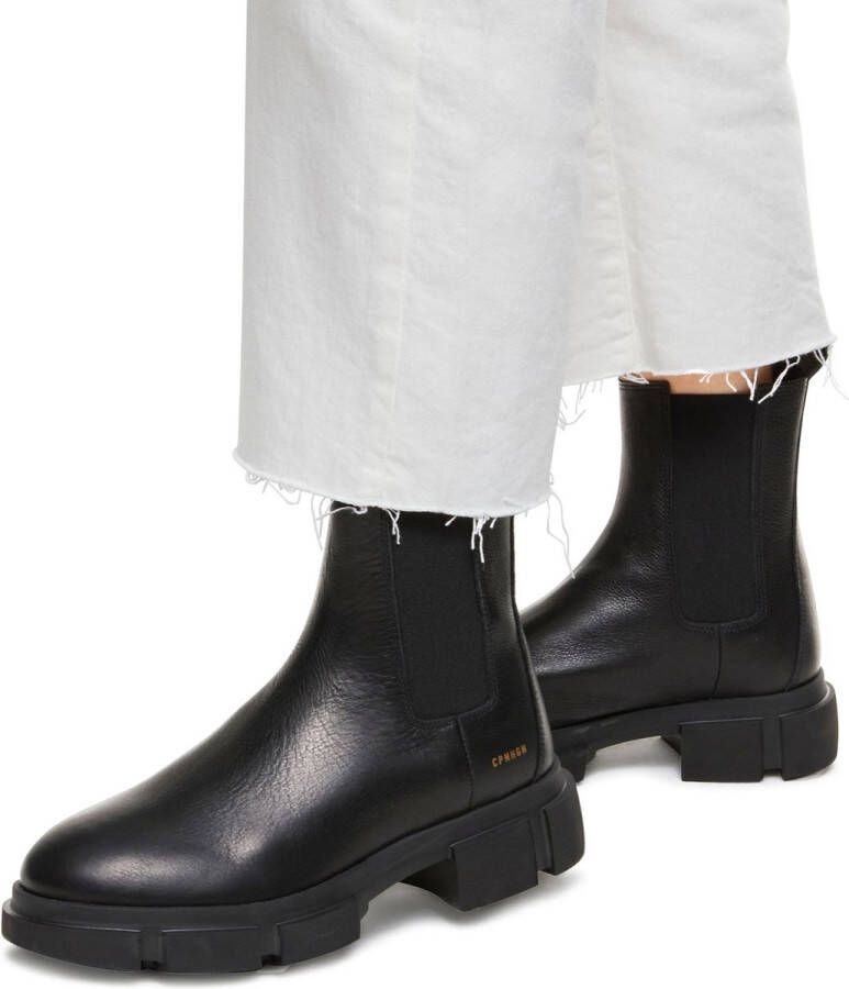 Copenhagen Chelsea boots Dames Laarzen Damesschoenen Leer CPH570 Zwart