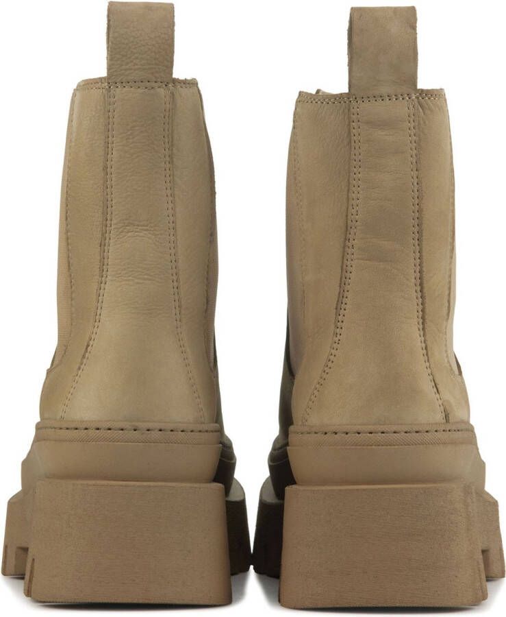 Copenhagen Chelsea boots Dames Laarzen Damesschoenen Nubuck CPH686 Taupe