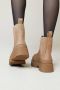 Copenhagen Studios Chelsea boots Dames Laarzen Damesschoenen Nubuck CPH686 Taupe - Thumbnail 8